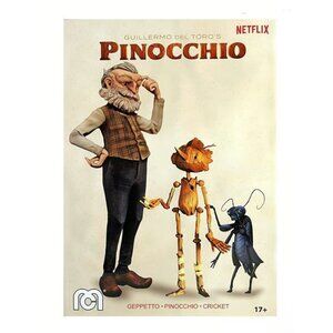 Guillermo Del Toros Pinocchio Limited Edition Action Figures Geppetto Pinocchio